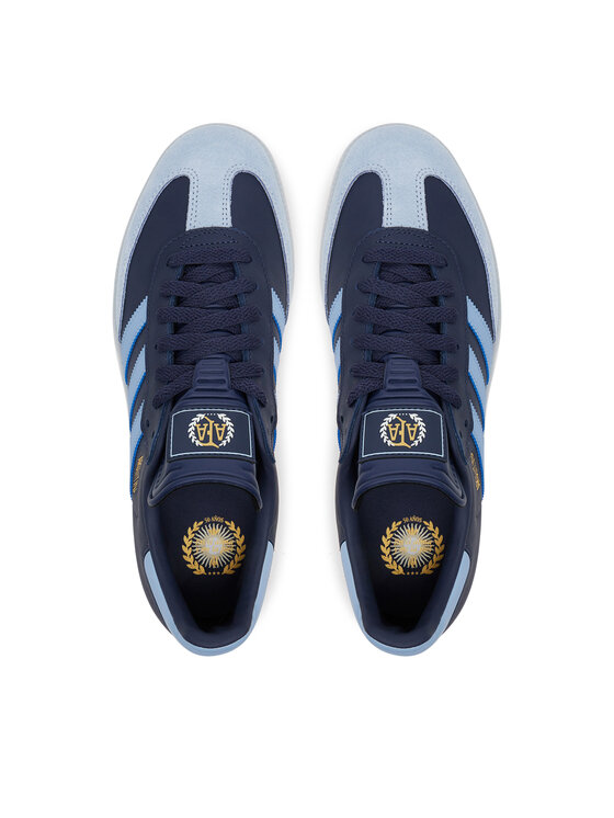 adidas adidas Fußballschuhe Samba Argentina Indoor Boots JR6352 Dunkelblau