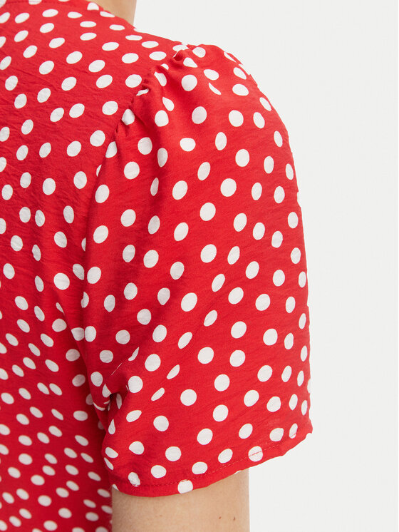 Morgan Morgan Повсякденна сукня 261-ROIS Червоний Regular Fit