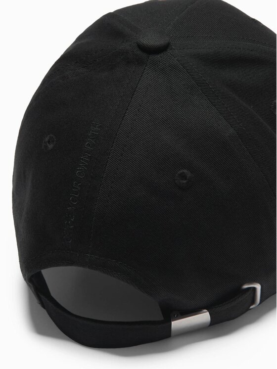 Ombre Ombre Czapka z daszkiem OM-ACCS-0102 Czarny
