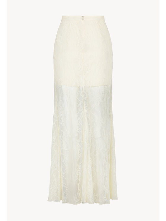 BIZUU BIZUU Spódnica maxi FLACE Biały Standard Fit