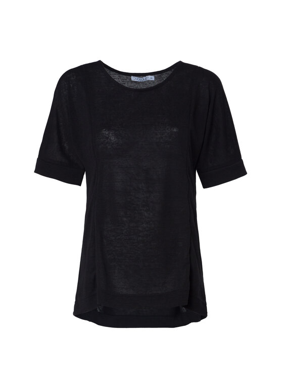 QUIOSQUE QUIOSQUE Blúzka 22-TD-BS8 Čierna Regular Fit