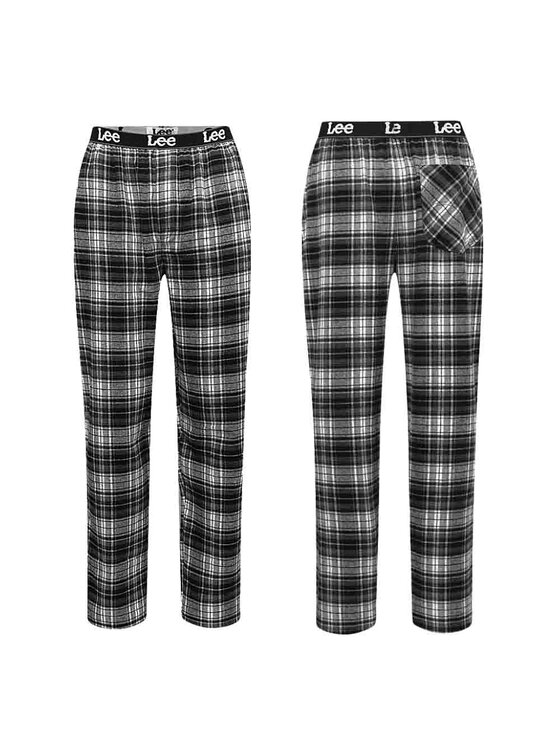 4F 4F Piżama 38011 Czarny Comfortable Fit