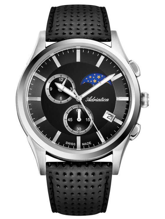 Zegarek Adriatica, Czarny, A8282.5214CH