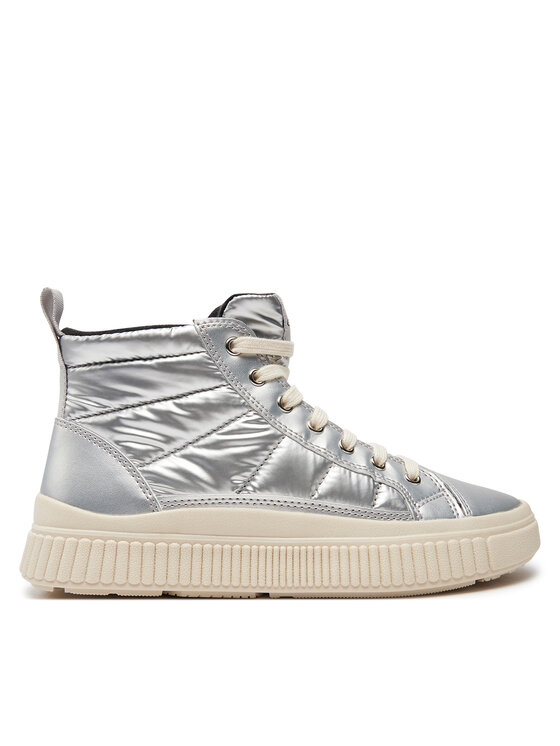 Geox Geox Laisvalaikio batai J Laquinny Girl J46M3C 0LVNF C1007 S Sidabrinė