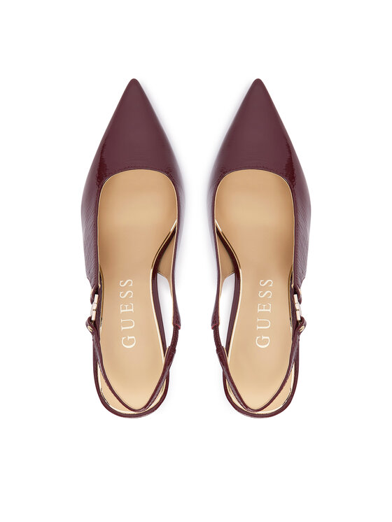 Guess Guess Augstpapēžu kurpes FLTNAS LEP05 Bordo