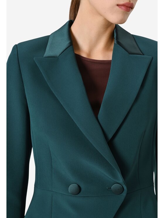 Rinascimento Rinascimento Giacca da abito giacca corta donna Verde Regular Fit