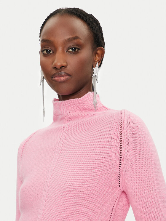 PINKO Pinko Krekls ar augstu apkakli Legatura 104057 A1A7 Rozā Regular Fit