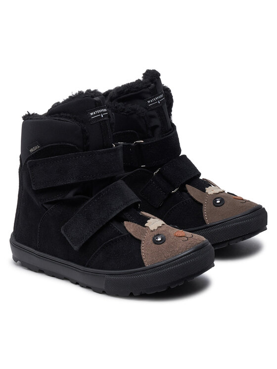 Mrugała Mrugała Schneeschuhe MALI 7351/4-99 Schwarz