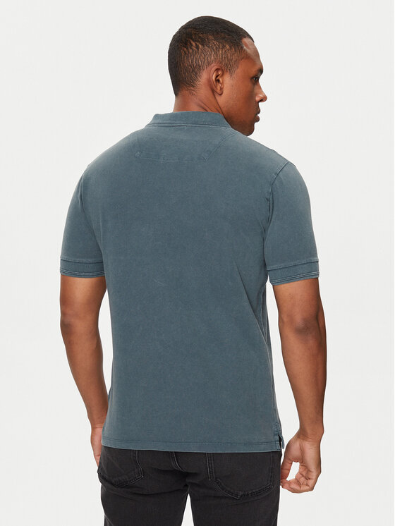 REPLAY REPLAY Тениска с яка и копчета M3070A.000.22696M Сив Regular Fit