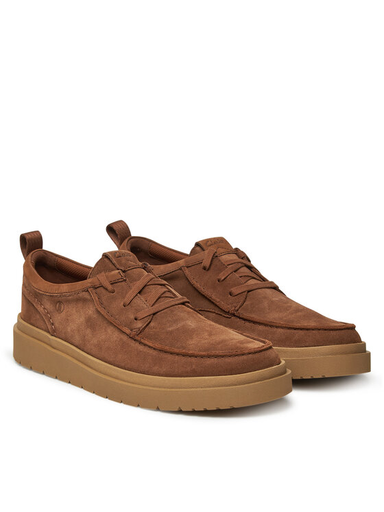 Clarks Clarks Półbuty Polden 26180865 Brązowy