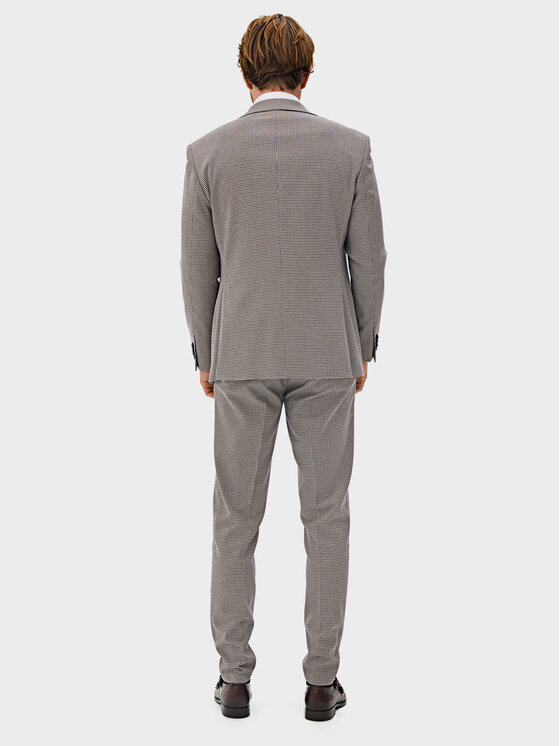 Evenemen Evenemen Spodnie garniturowe Campora Beżowy Slim Fit