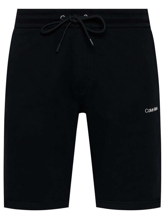 Calvin Klein Calvin Klein Szorty sportowe Small Logo K10K107142 Czarny Regular Fit