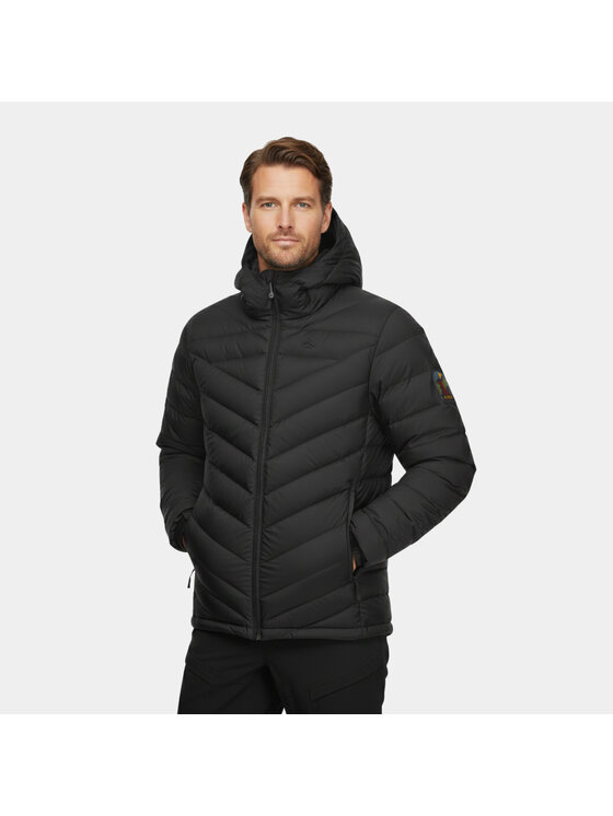 Alpinus Alpinus Kurtka puchowa Monviso Czarny Regular Fit