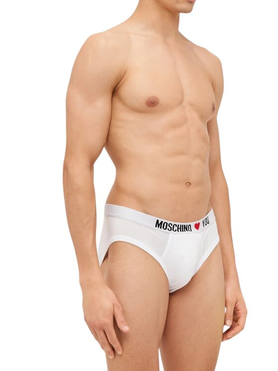 MOSCHINO MOSCHINO Set di slip classici 2pack moschino love Multicolore