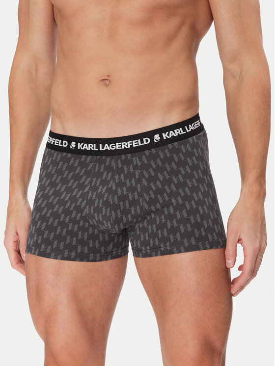 KARL LAGERFELD KARL LAGERFELD Sada 3 kusů boxerek A1M47086 Barevná