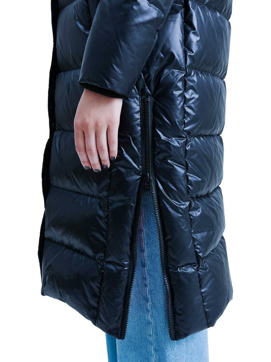 ROCKANDBLUE ROCKANDBLUE Kurtka puchowa AIDEEN Granatowy Oversize