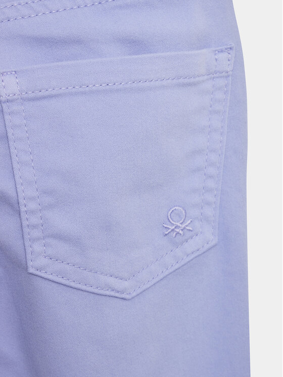 United Colors Of Benetton United Colors Of Benetton Riidest püksid 4AU0CE020 Lilla Flare Fit
