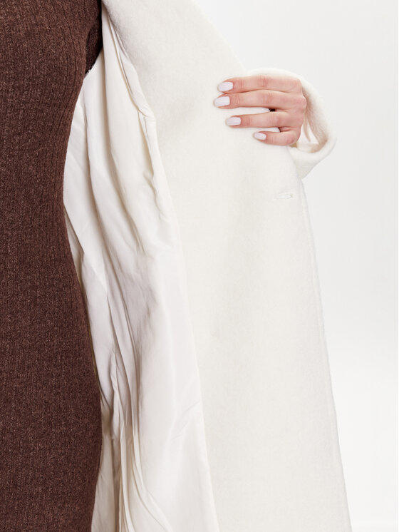 Gina Tricot Gina Tricot Демісезонний плащ Marie 19200 Écru Regular Fit