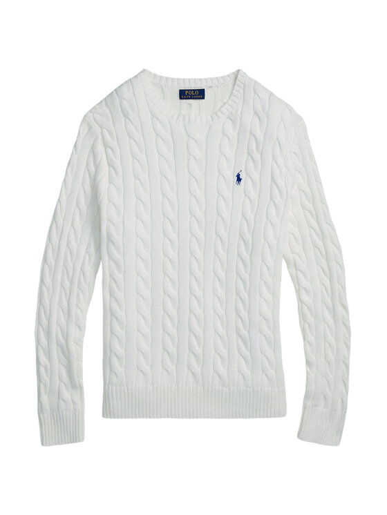 Polo Ralph Lauren Polo Ralph Lauren Sveter 710775885033 Biela Regular Fit