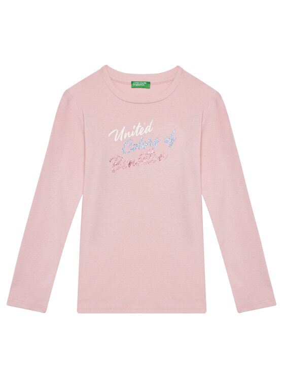 United Colors Of Benetton United Colors Of Benetton Bluse 3I9WC10MY Rosa Regular Fit