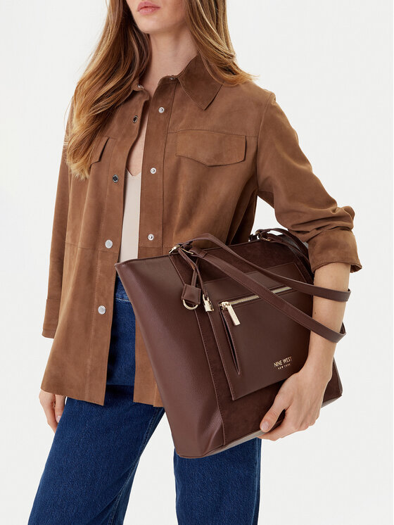 Nine West Nine West Τσάντα CEO-MISSOURI-LDA8264 Καφέ