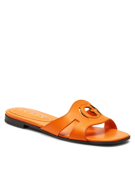 Guess Guess Şlapi FLGCIA LEA19 Portocaliu