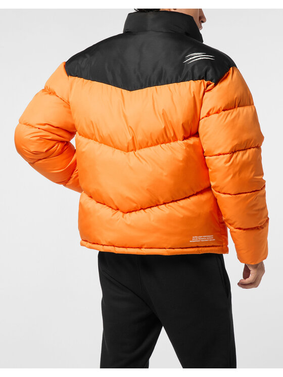 Plein Sport Plein Sport Giubbotto piumino 24023 Arancione Regular Fit