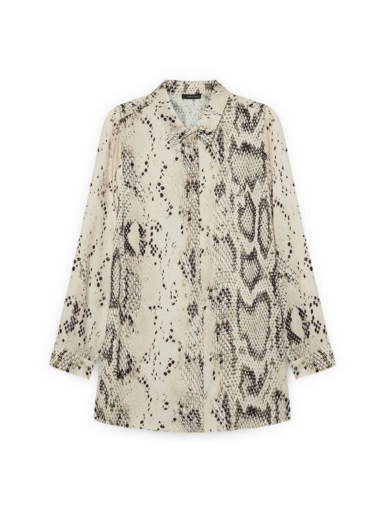 Fiorella Rubino Fiorella Rubino Koszula 5004T001402N0R2 Écru Regular Fit