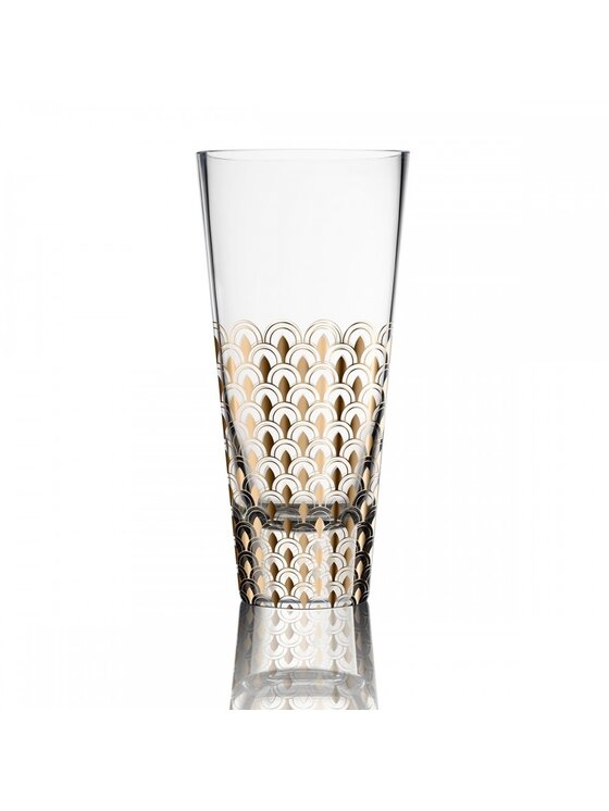 VOLA VOLA Wazon Wazon First Gold 30cm wzór 002 Złoty