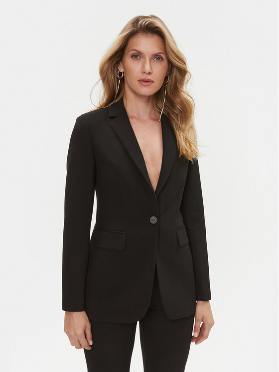 Peserico Peserico Zakó S01942 Fekete Regular Fit