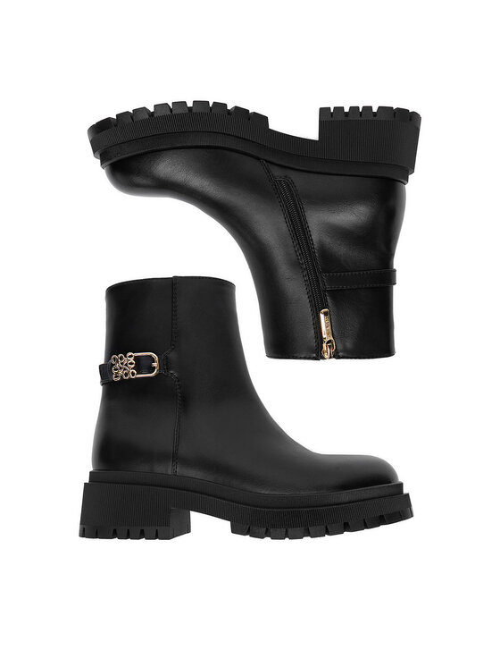 Nine West Nine West Bokacsizma CEO-LAYLA-01 Fekete