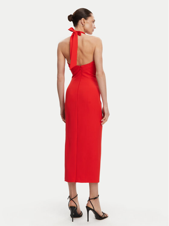 ACCESS FASHION ACCESS FASHION Sukienka koktajlowa 53-3403-218 Czerwony Regular Fit