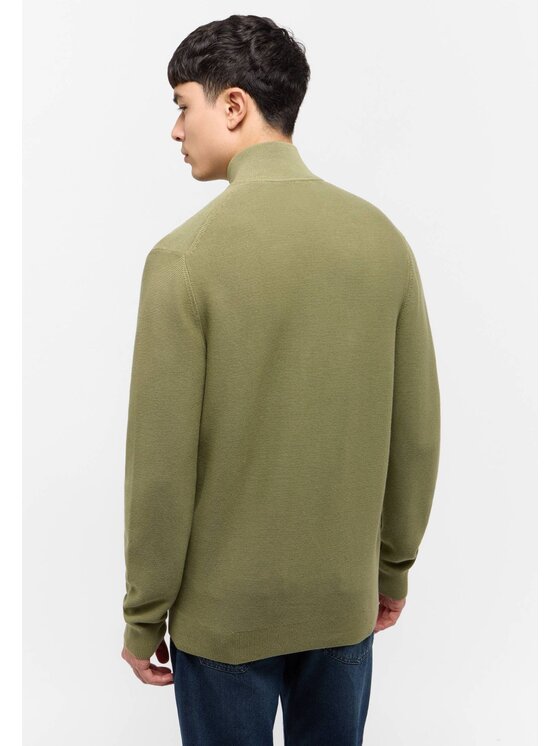 Mustang Mustang Maglione Escondido Verde Regular Fit