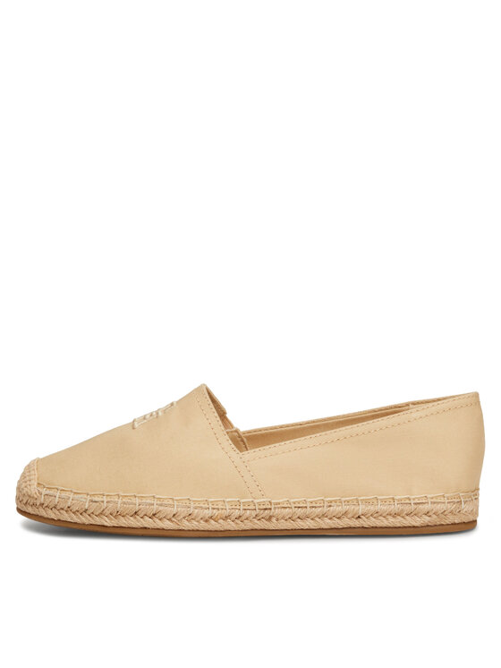 Tommy Hilfiger Tommy Hilfiger Εσπαντρίγιες Embroidered Flat Espadrille FW0FW07721 Μπεζ