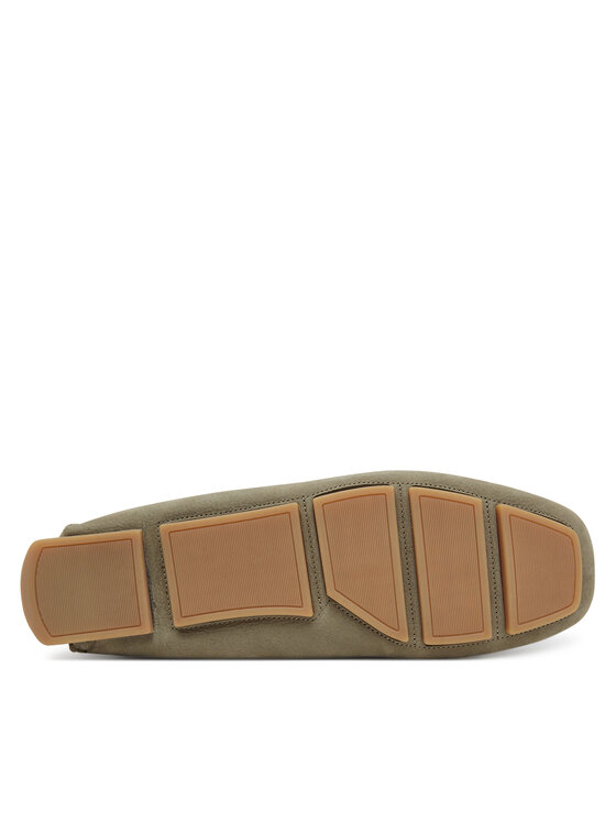 Calvin Klein Calvin Klein Mokasyny Driver Penny Nu HM0HM01866 Zielony
