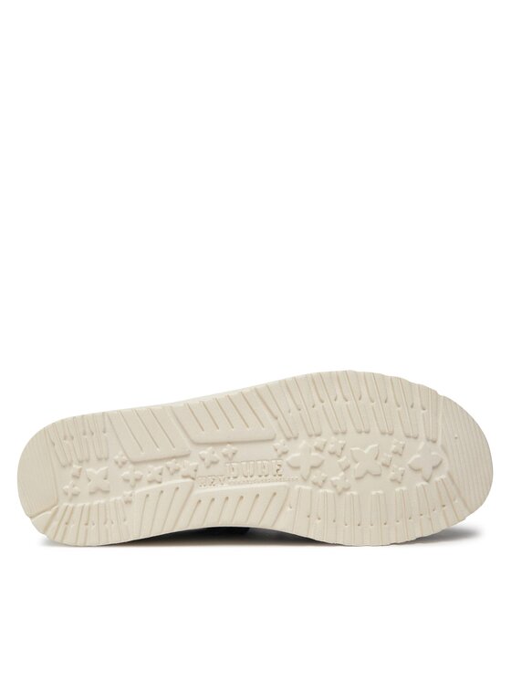 Hey Dude Hey Dude Sneakersy Hey Dude Wally Stretch Canvas Niebieski