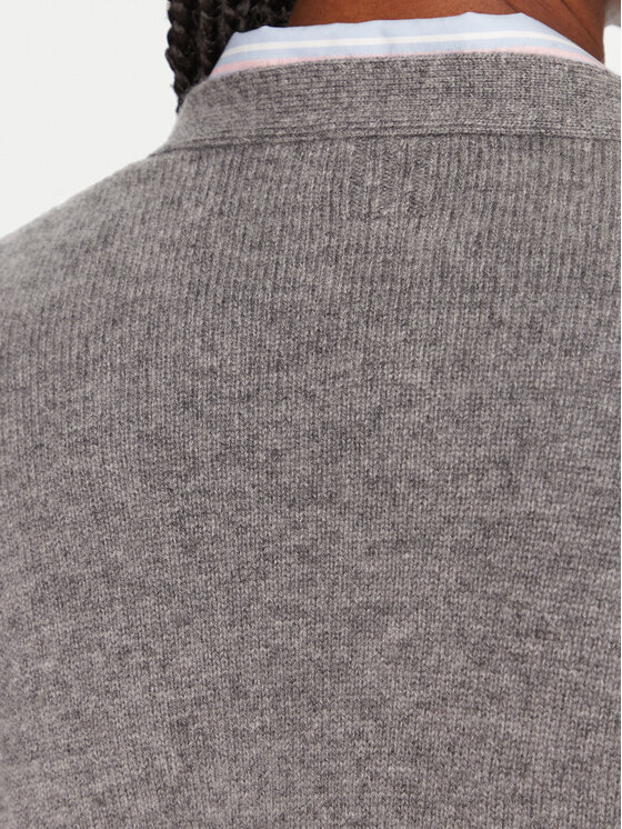 Marella Marella Кардиган Chicco 2523346044 Сив Loose Fit