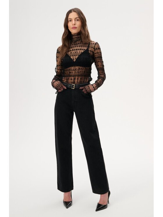 LEBRAND LEBRAND Bluzka Lily Czarny