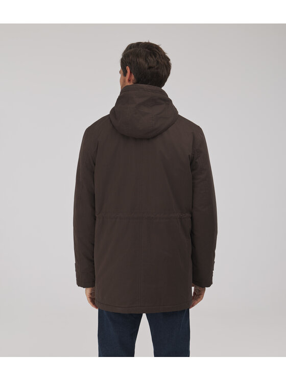 Lee Cooper Lee Cooper Kurtka zimowa HENRY Brązowy Regular Fit