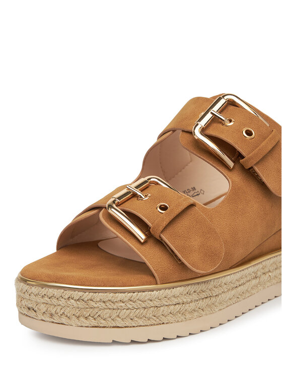 JENNY JENNY Espadrile LB-P1434-YLD Smeđa