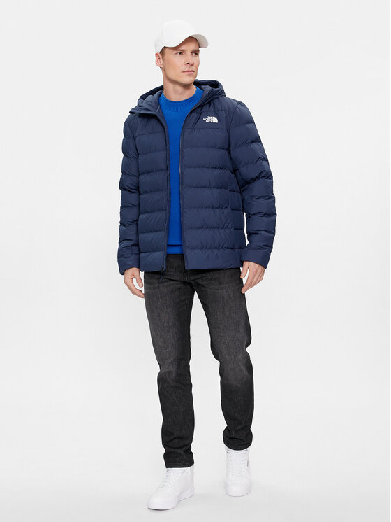 The North Face The North Face Geacă din puf Aconcaqua NF0A84I1 Bleumarin Regular Fit