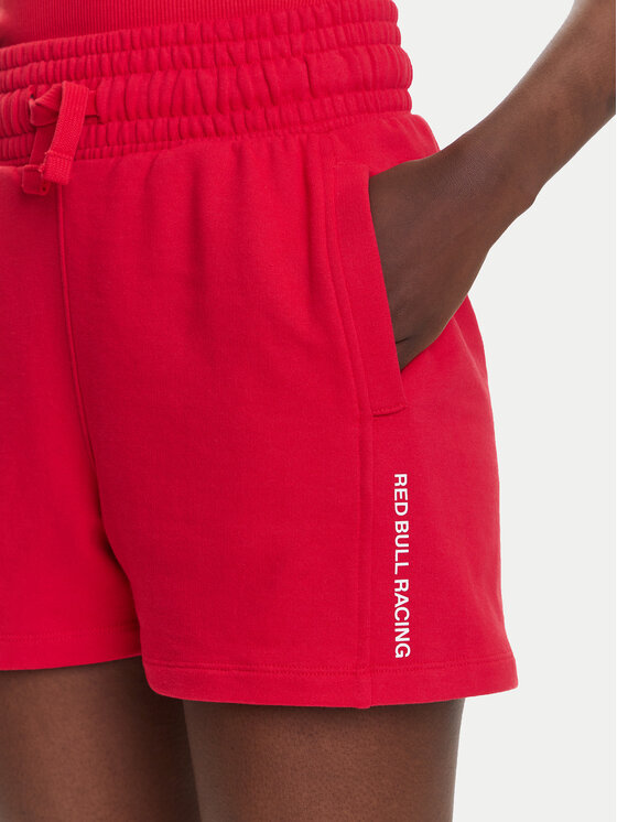 Pepe Jeans Pepe Jeans Szorty sportowe Red Bull Racing RL800008 Czerwony Relaxed Fit