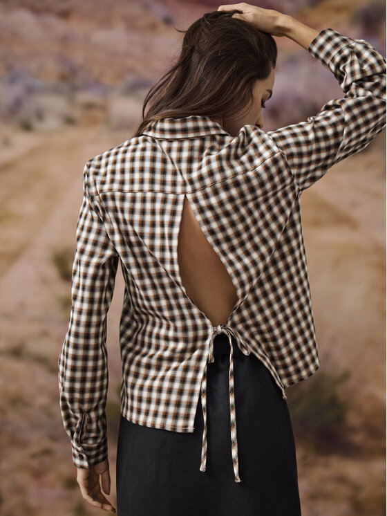 ONLY ONLY Särk Liva 15355446 Beež Regular Fit