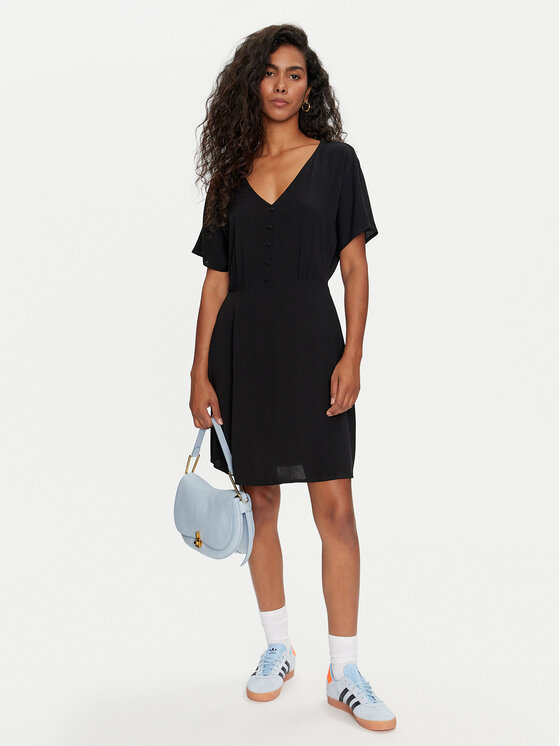Vila Vila Haljina za svaki dan Moashly 14089472 Crna Loose Fit