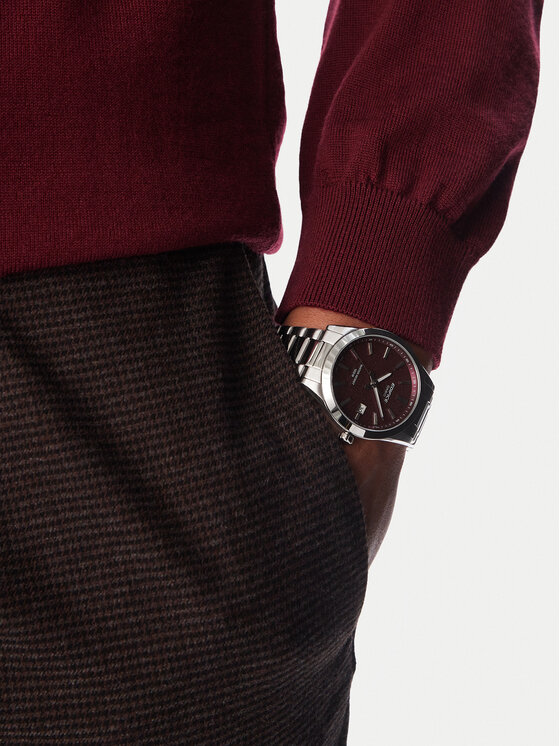 Casio Casio Zegarek Edifice EFV-160D-4AVEF Srebrny