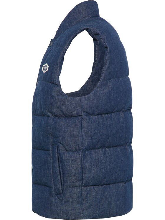 Mustang Mustang Smanicato Dennis Denim Quilt Blu Regular Fit