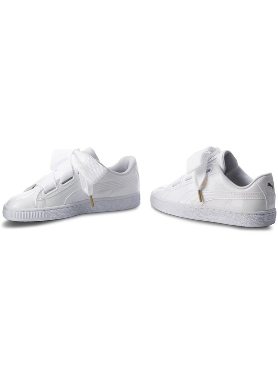 Puma Laisvalaikio batai Basket Heart Patent 363073 02 Balta • Modivo.lt