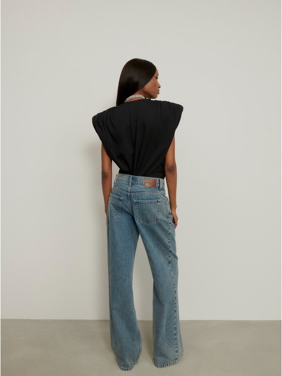 La Mania La Mania Pantaloni da tuta JANE Blu Classic Fit