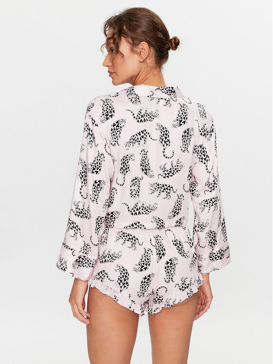 Hunkemöller Hunkemöller Pizsama felső 203159 Rózsaszín Comfortable Fit