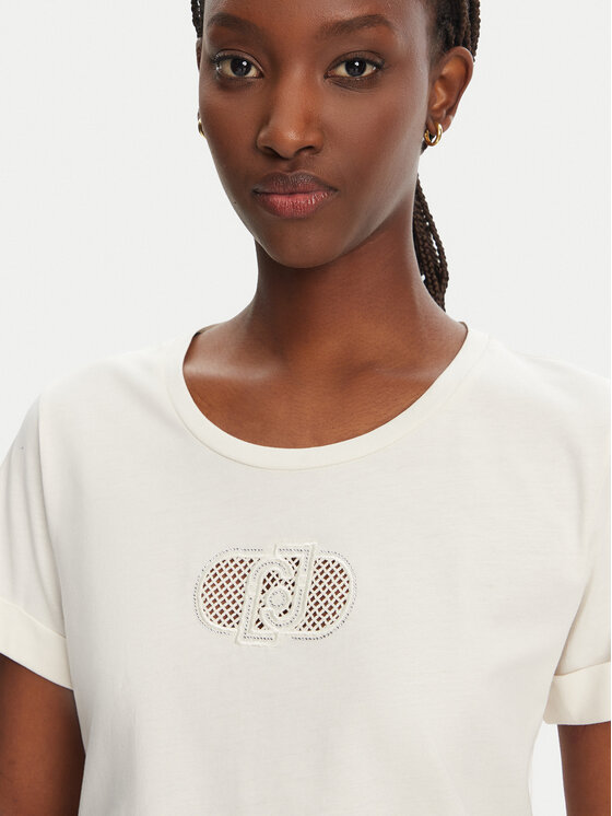 Liu Jo Liu Jo T-Shirt TA5180 JS923 M9248 Κίτρινο Regular Fit
